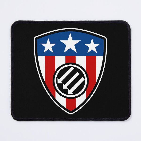 Item preview, American Iron Front Shield - Anti Fascist designed and sold by Thelittlelord.
