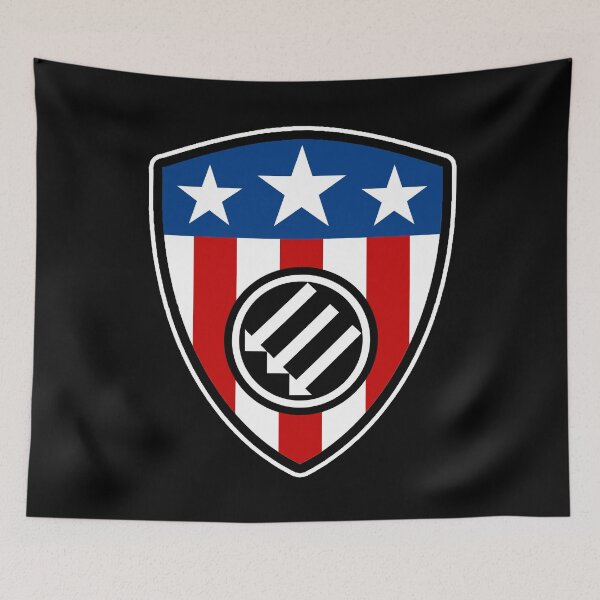 Item preview, American Iron Front Shield - Anti Fascist  designed and sold by Thelittlelord.