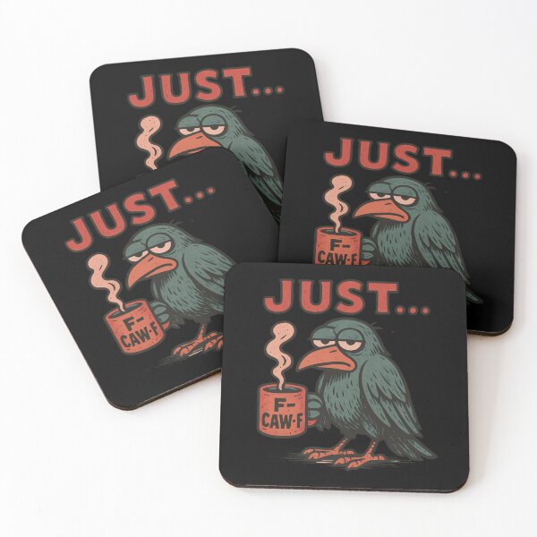 Item preview,  F Caw F Raven Crow Coffee designed and sold by Tiar-Kin.