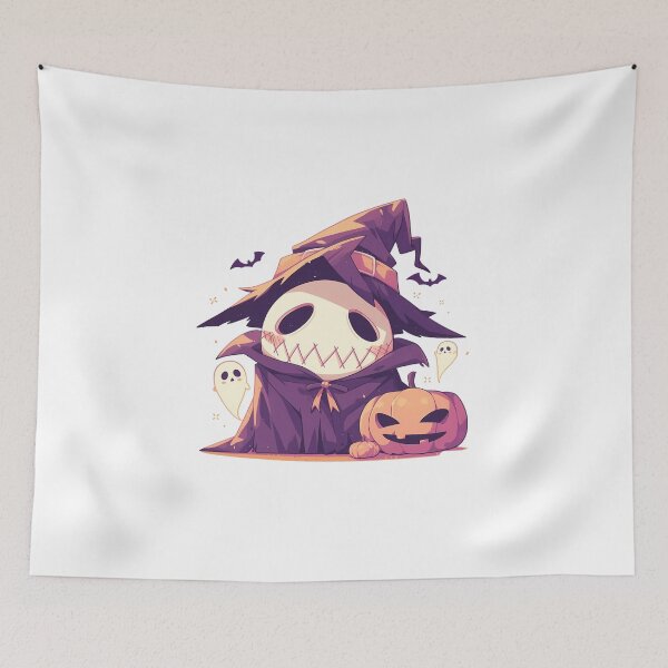 Item preview, Elias Ainsworth Ancient Magus Bride Halloween Chibi Anime Pumpkin Witch Cute designed and sold by HumbertoValveno.