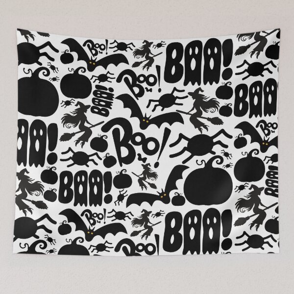 Item preview, Simple Halloween mural designed and sold by Karitza Daniela.