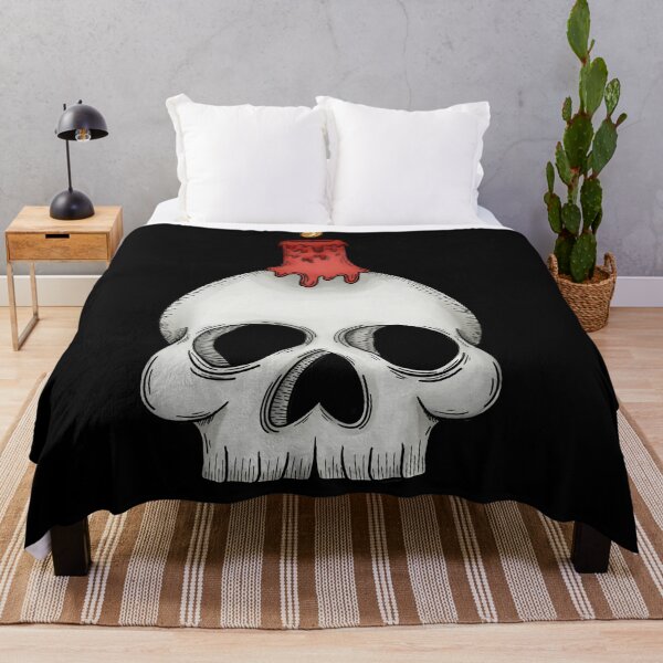 Item preview, Candle Skull designed and sold by WrensDgtDesigns.