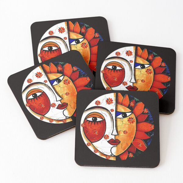 Item preview, Sun & Moon Face designed and sold by ViaARTfactory.