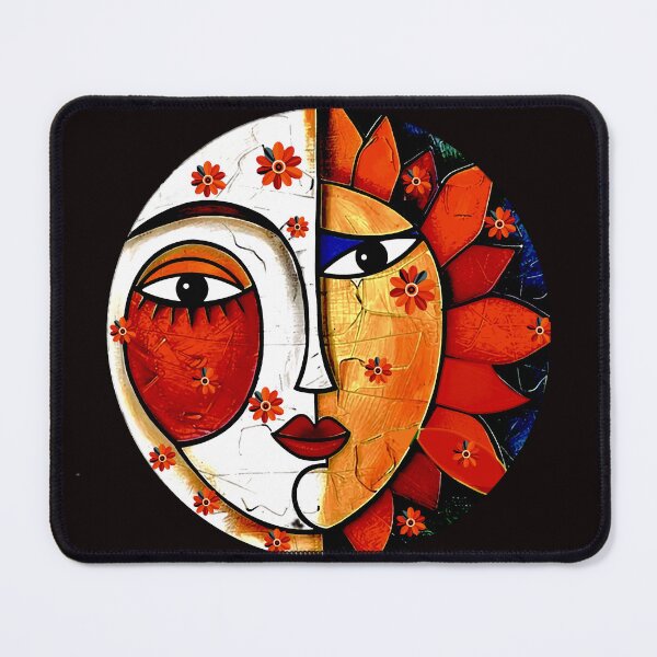 Item preview, Sun & Moon Face designed and sold by ViaARTfactory.