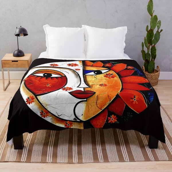 Item preview, Sun & Moon Face designed and sold by ViaARTfactory.