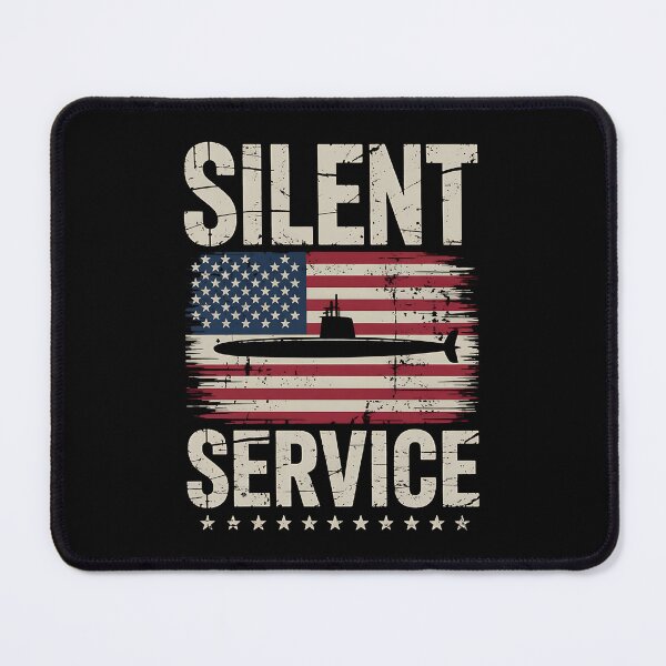 Item preview, Silent Service U.S Submarines Forces Patriotic Veterans Day designed and sold by BakeryDozen.