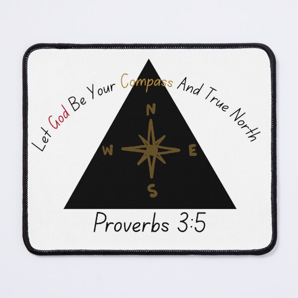Item preview, Let God Be Your Compass Proverbs T-Shirt designed and sold by UpperRoom91.