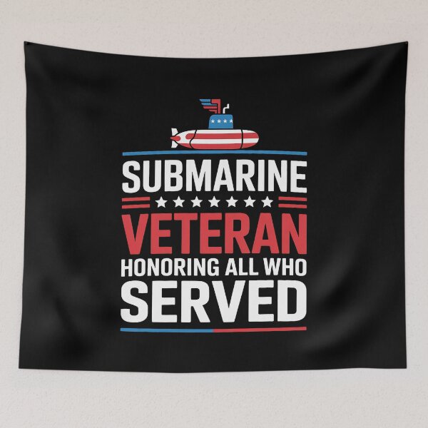 Item preview, Submarine Force Silent Service Honoring Veterans Day Vintage designed and sold by BakeryDozen.