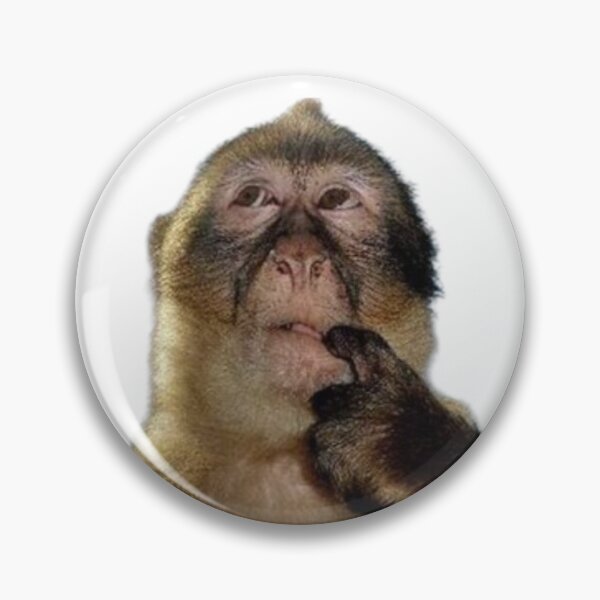 Item preview, TikTok Thinking Monkey Reaction Pic designed and sold by Ashweed.