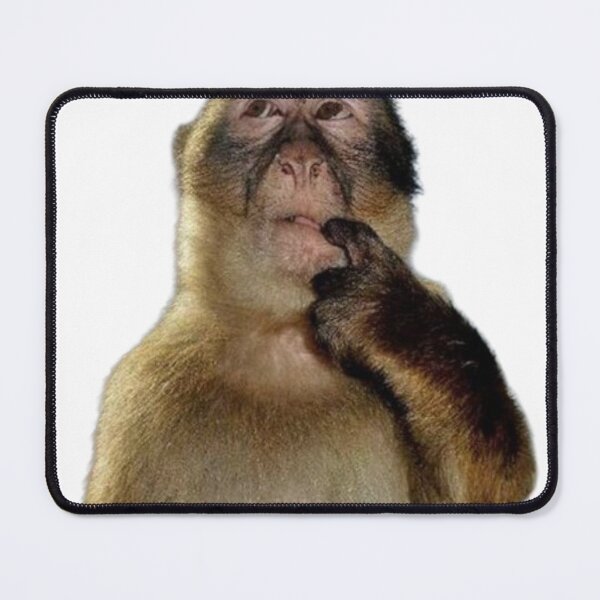 Item preview, TikTok Thinking Monkey Reaction Pic designed and sold by Ashweed.