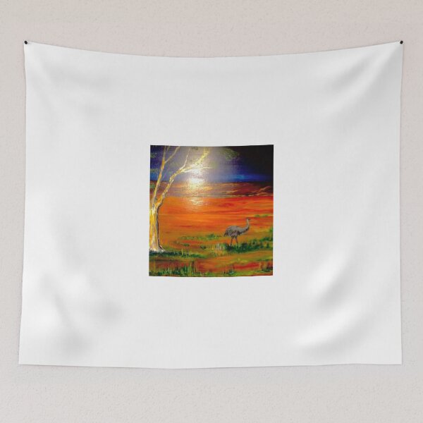 Item preview, Emu walks in Bright Sun in the Desert designed and sold by MyBub54.