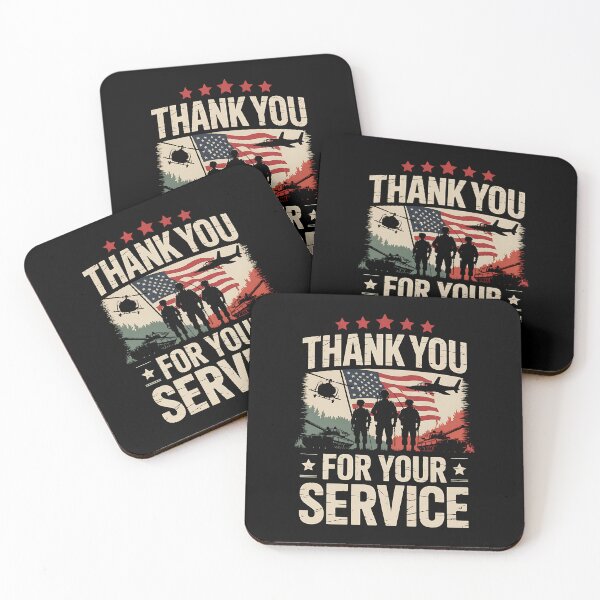 Item preview, Thank You For Your Service US Flag Patriotic Veterans Day designed and sold by BakeryDozen.