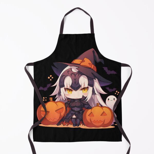Item preview, dArc Jeanne d’Arc Alter Fate Grand Order Halloween Pumpkin Cute Chibi Anime Girl Witch Kawaii designed and sold by HumbertoValveno.