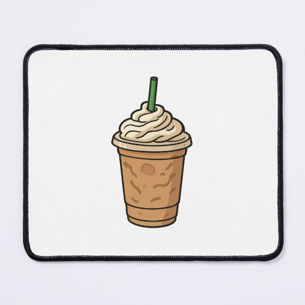 Item preview, Cartoon Frappe Coffee Drink Sticker designed and sold by ARDEN Designs.
