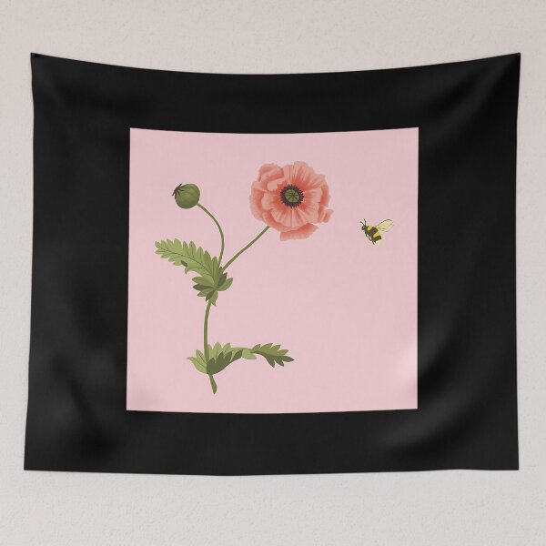 Item preview, Poppy with bumblebee 	 Scoop 	 designed and sold by uldrmsduat7.