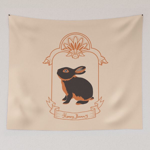 Item preview, Sweet and timeless honey bunny rabbit  designed and sold by tayaan.