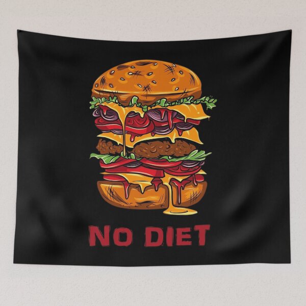 Item preview, NO DIET 	 designed and sold by uyepjxyogo55.