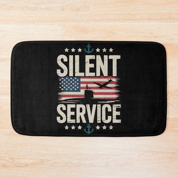 Item preview, USA Submarine Force Silent Service Veterans Day Patriotic designed and sold by BakeryDozen.