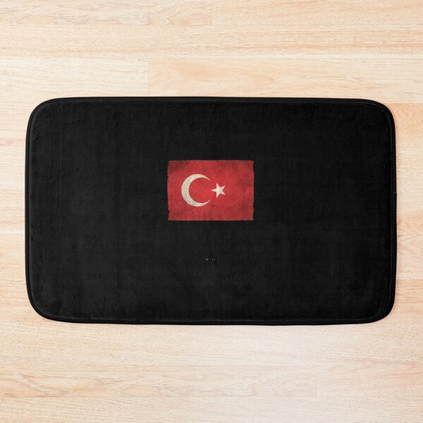 Item preview, Old and Worn Distressed Vintage Flag of Turkey Art Print 	 designed and sold by rjxeraet88.