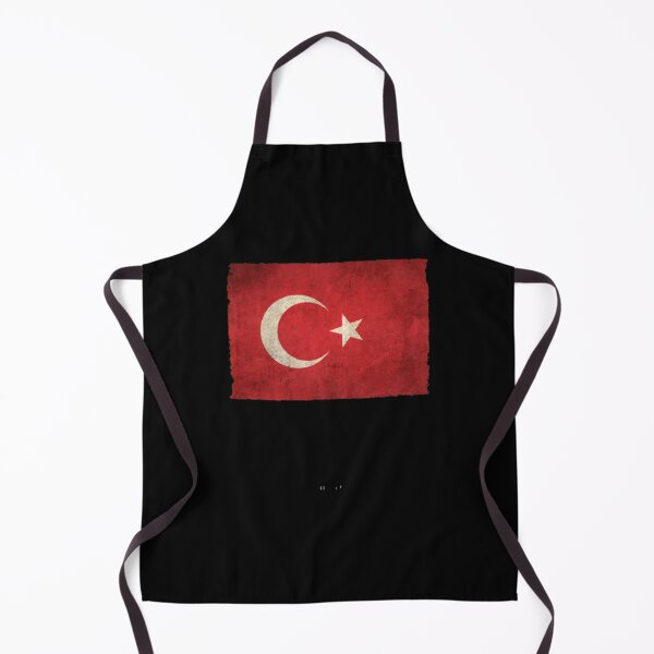 Item preview, Old and Worn Distressed Vintage Flag of Turkey Art Print designed and sold by rjxeraet88.