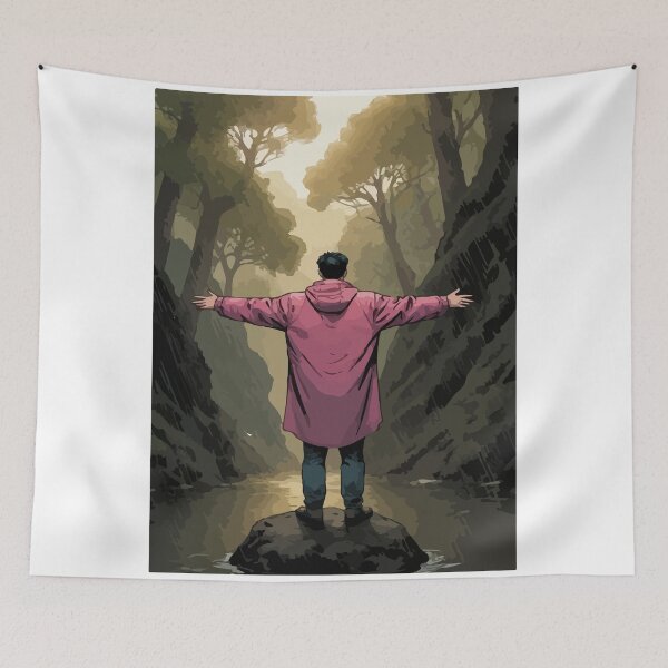 Item preview, Content in the middle of the forest. designed and sold by Whose-sweat.