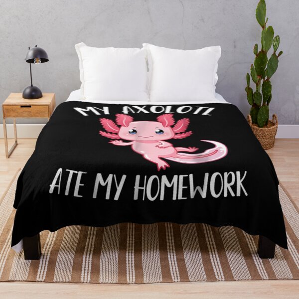 Artikelvorschau, Mein Axolotl hat meine Hausaufgaben gefressen für Axolotl-Liebhaber entworfen und verkauft von xqfepeoszyz23.