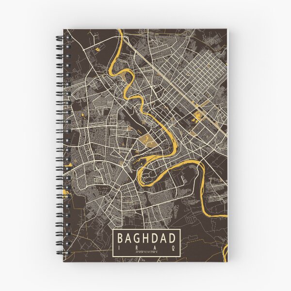 Item preview, Baghdad City Map of Iraq - Pastel designed and sold by deMAP.