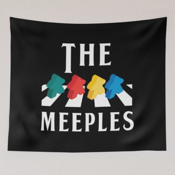 Item preview, The Meeples - Abbey Road Board Game Parody designed and sold by ERIKDON.