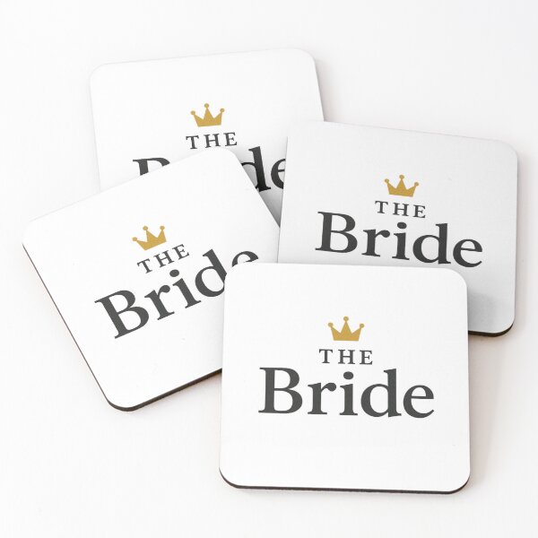 Item preview, The Bride T-Shirt – Minimal Crown Design for Wedding & Bachelorette Party designed and sold by AstroGlamStudio.