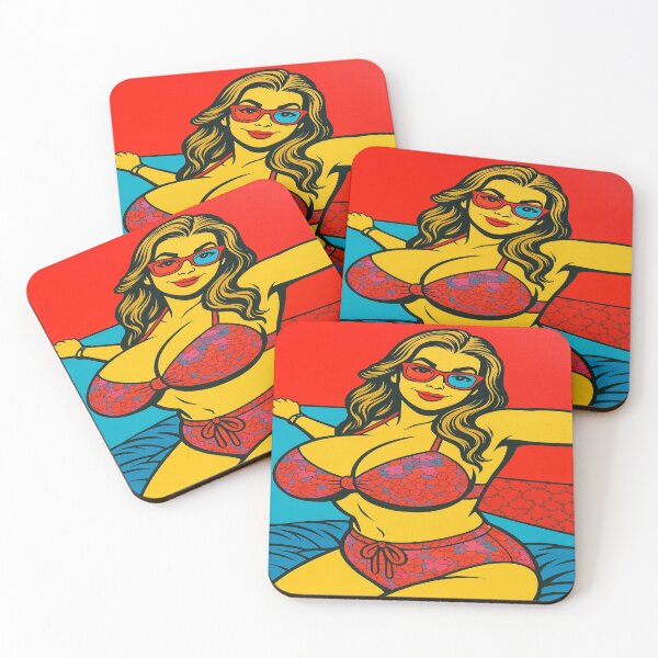 Item preview, Hot Bikini Cartoon Girl designed and sold by Strikehounder.