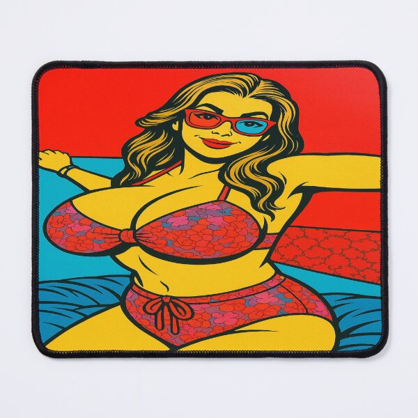 Item preview, Hot Bikini Cartoon Girl designed and sold by Strikehounder.