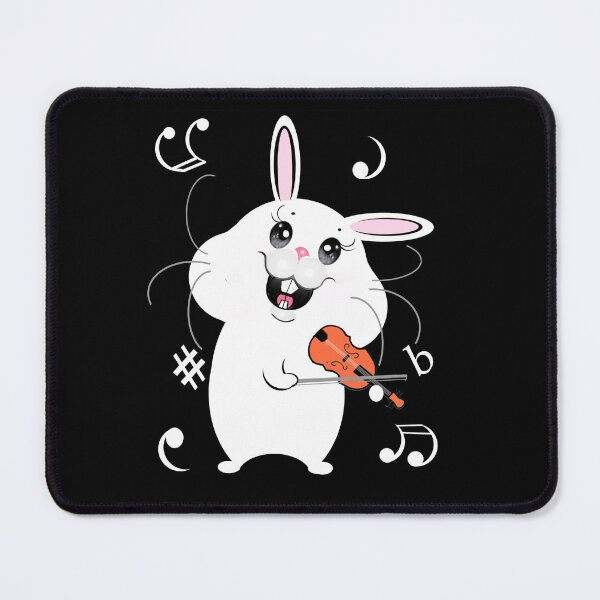 Item preview, Cute bunny (Rabbit) playing violin designed and sold by Shirley cute art .