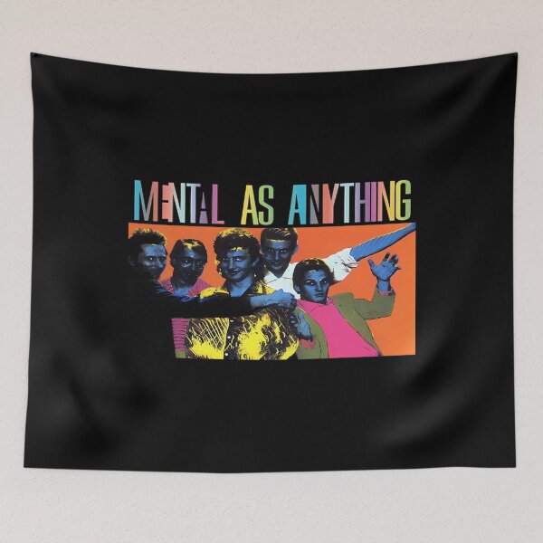 Item preview, Ausrock Mental As Anything designed and sold by ERIKDON.