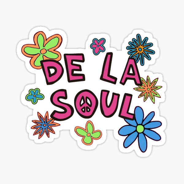 De La Soul Pattern Sticker