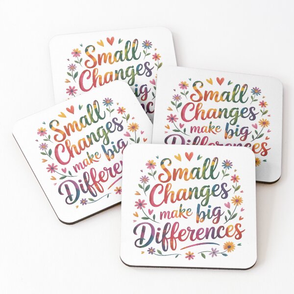 Item preview, Small changes make big differences designed and sold by nimmitrends.