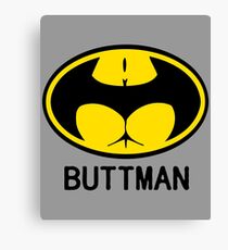 Buttman Classic Yellow Canvas Print