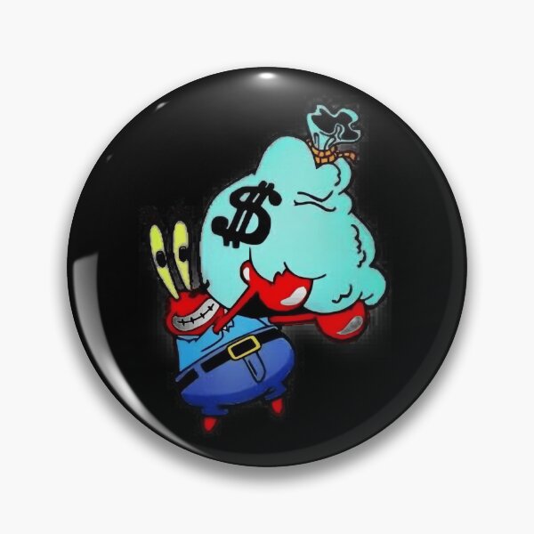 Artikelvorschau, Mr. Krabs mit einem Sack voller Geld entworfen und verkauft von notircupkf22.