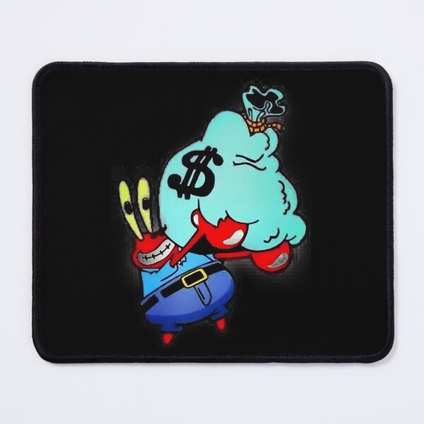 Item preview, Mr.Krabs with a sack of money 	 designed and sold by notircupkf22.