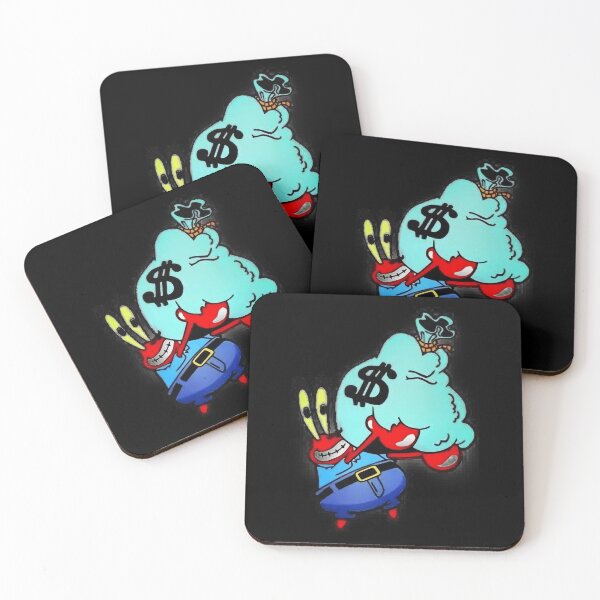 Item preview, Mr.Krabs with a sack of money 	 designed and sold by notircupkf22.