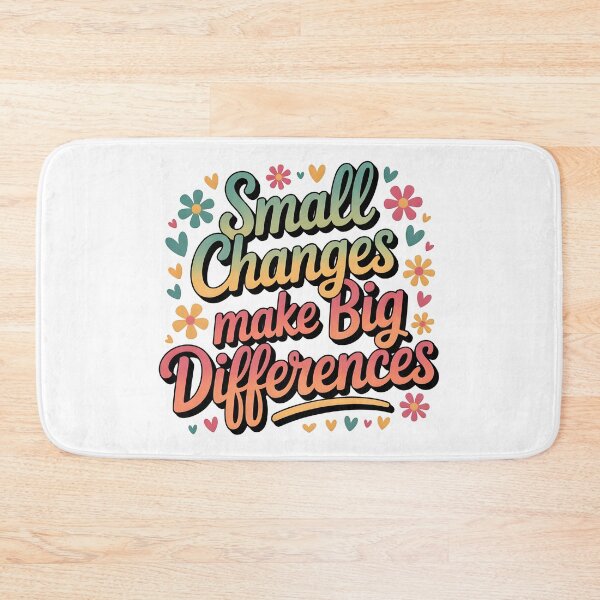 Item preview, Small changes make big differences .. designed and sold by nimmitrends.