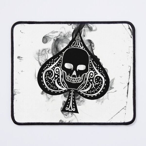 Item preview, Poker Ace of Spades Skull Texas Hold em designed and sold by Faith4u2Day.