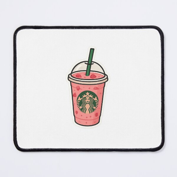 Item preview, Cartoon Strawberry Pink Drink Sticker designed and sold by ARDEN Designs.