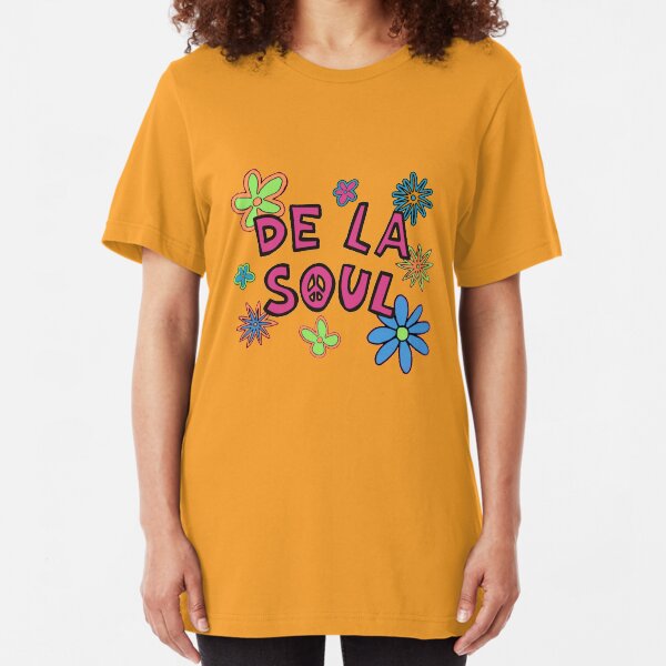 De La Soul Muster Slim Fit T-Shirt