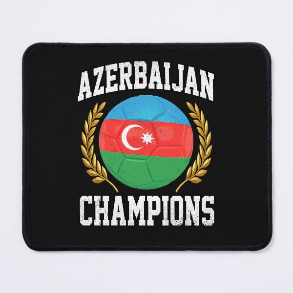 Item preview, SOCCER BALL FLAG CHAMPIONS - AZERBAIJAN - Fans and Teams for Men and Women T-shirt designed and sold by wallsandpatts.