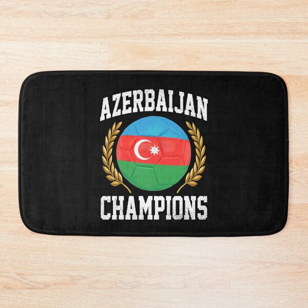 Item preview, SOCCER BALL FLAG CHAMPIONS - AZERBAIJAN - Fans and Teams for Men and Women T-shirt designed and sold by wallsandpatts.
