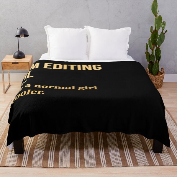 Item preview, Film Editing Girl Definition Film Editor In Gold designed and sold by Parveenha.