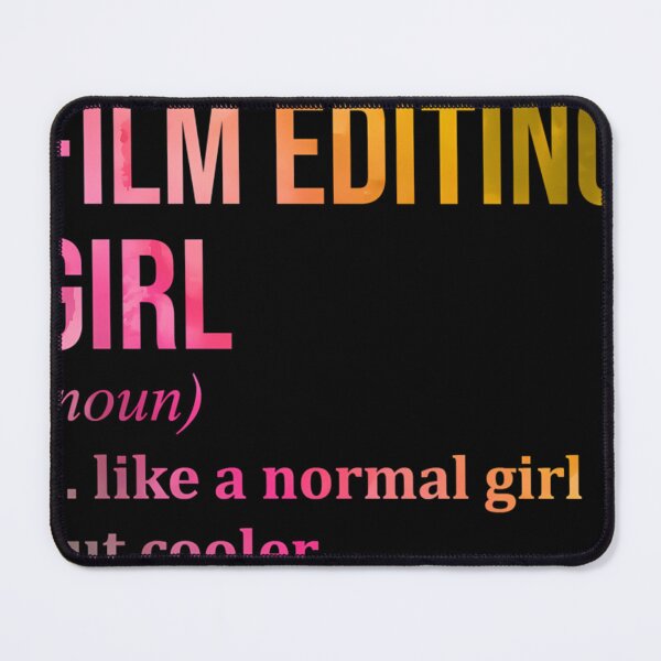 Item preview, Film Editing Girl Definition Film Editor designed and sold by Parveenha.