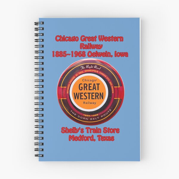 Item preview, Train logo, Chicago Great Western Railway 1885~1968, Shelly's Train Store,Vintage, Classic,Archaic, Collectible Train Logos, Rail & Railroad Logos, train stickers, magnets, t-shirts, posters & more designed and sold by MoreEZUSA-Here.