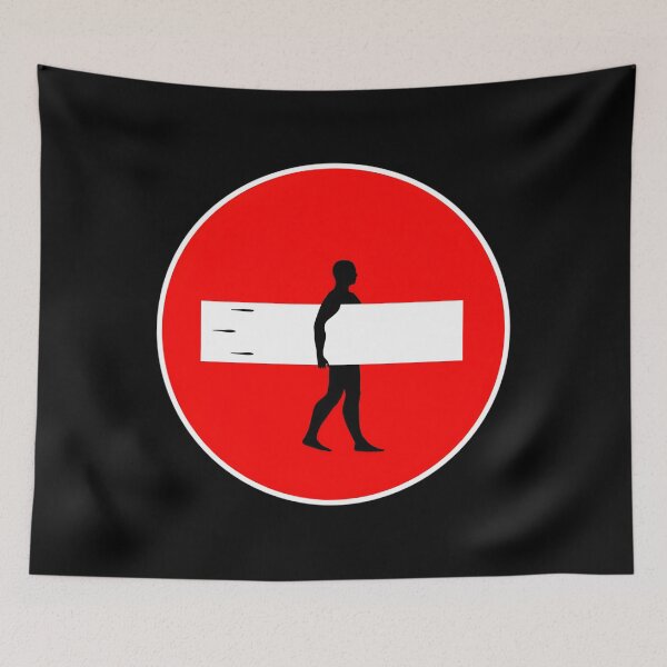 Item preview, NO ENTRY Sign With Surfer Classic 		 designed and sold by uyepjxyogo55.