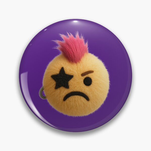 Item preview, fluffy, punk emoji designed and sold by Mauswohn.